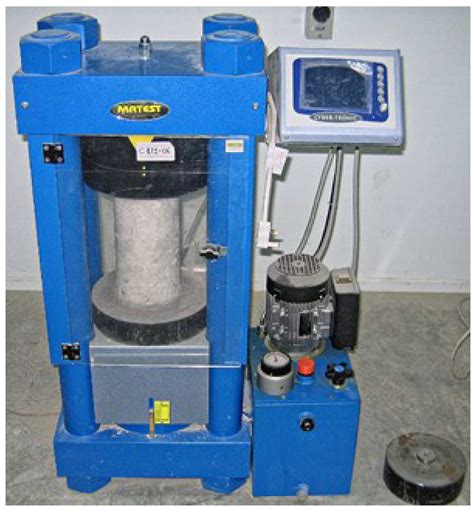 compressive strength of concrete machine